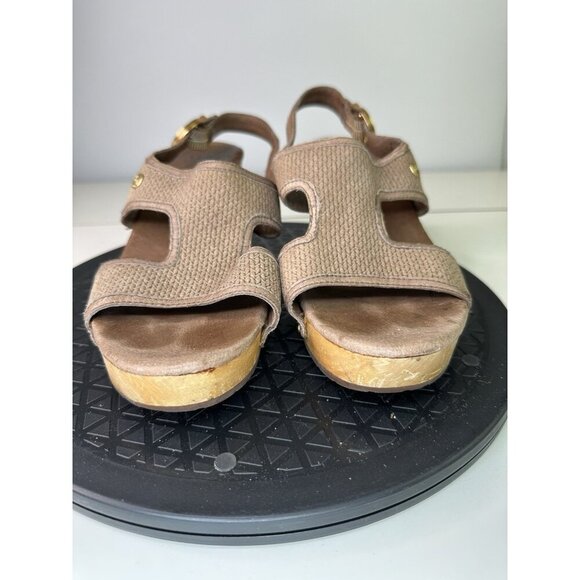 UGG Lomita Sandals Clogs Shoes Womens Size 8 Brown Leather Studded Buckle 3148 - Picture 3 of 11